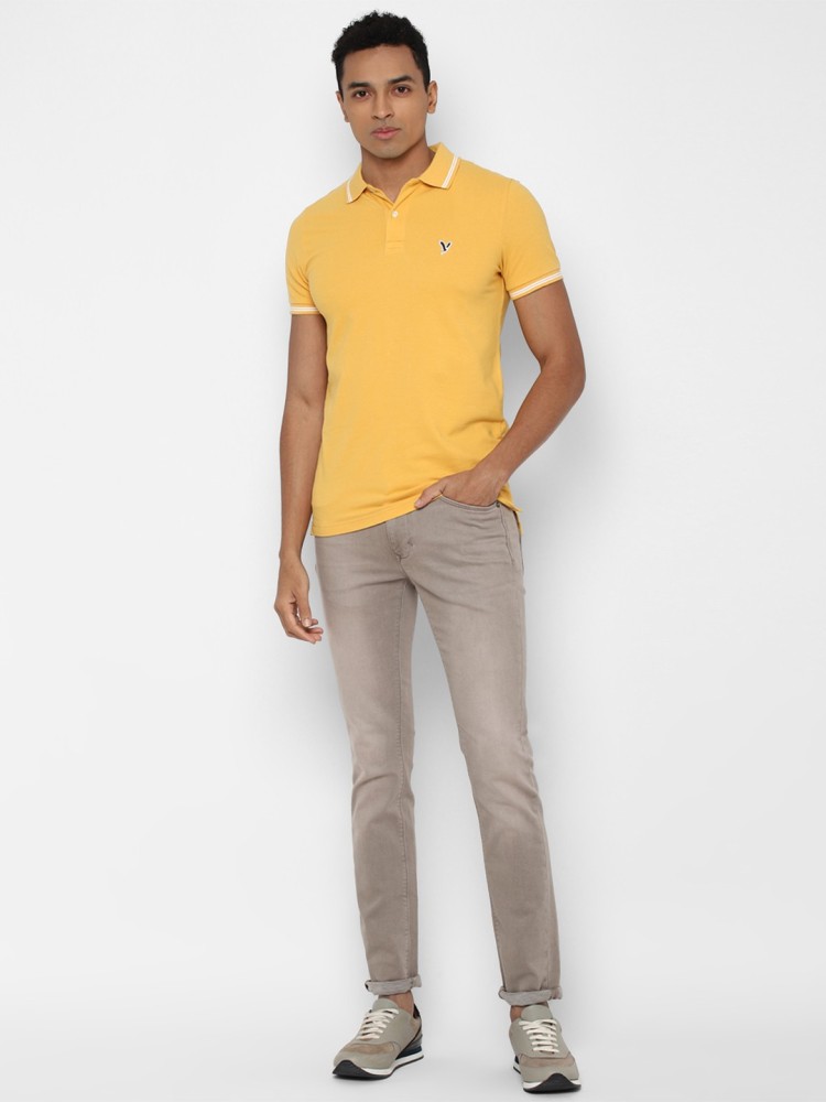 american eagle yellow shirt