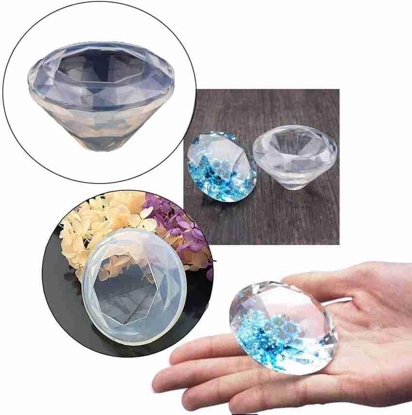 Silicone Gemstone 10 Shapes Resin Mold