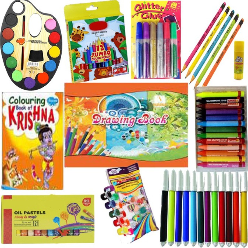  anjanaware Celebration Kit, Painting Kit, Art Set, Colours Set For Kids