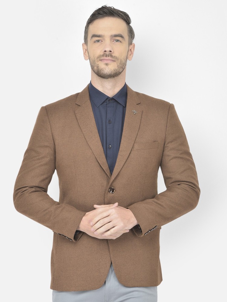 Buy online Brown Checkered Single Breasted Formal Blazer from Blazers for  Men by Canary London for ₹3749 at 50% off