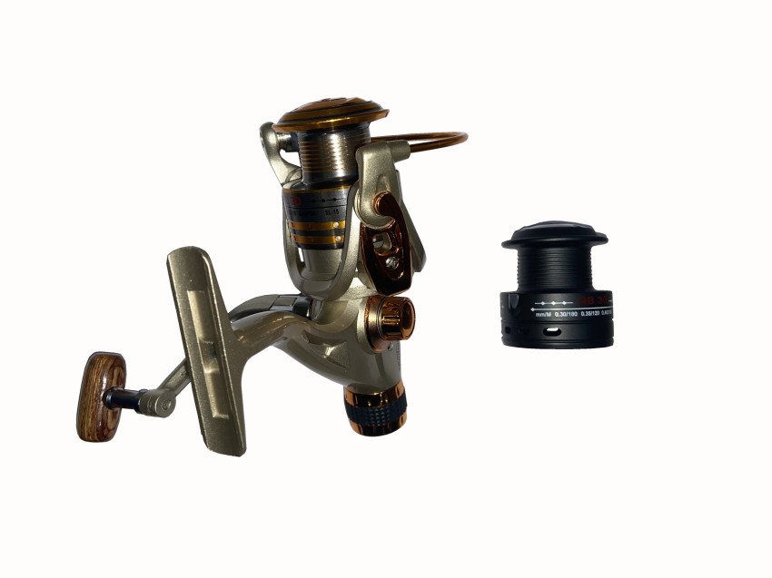 GALLAXY RB-30 FISHING REEL WITH EXTRA SPOOL Price in India - Buy