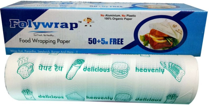 Buy The Honest Home Company Food Wrapping Paper Oilproof, Reusable  Parchment Paper for Wrapping Roti, Paratha and Sandwich Paper - 9 M Online  at Best Prices in India - JioMart.