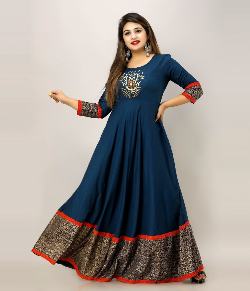 Gown design flipkart best sale