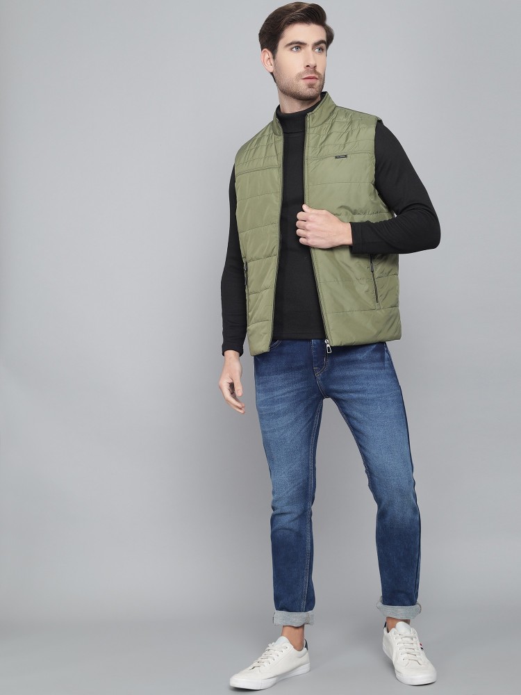 LA SCOOT Sleeveless Solid Men Jacket Buy LA SCOOT Sleeveless