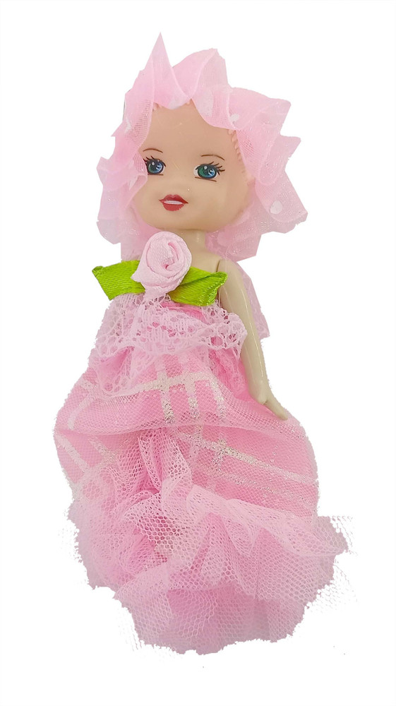 ShubhKraft Soft Toys Barbie Doll Keychain For Girls Return Gift