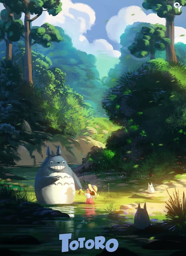 Anime Girls Studio Ghibli Nature Hd Matte Finish Poster Paper Print -  Animation & Cartoons posters in India - Buy art, film, design, movie,  music, nature and educational paintings/wallpapers at
