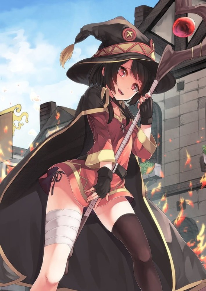 Anime Girls Kono Subarashii Sekai Ni Shukufuku Wo Megumin Matte Finish  Poster Paper Print - Animation & Cartoons posters in India - Buy art, film,  design, movie, music, nature and educational paintings/wallpapers