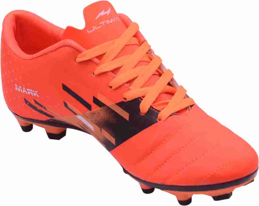 Orange and shop black football boots