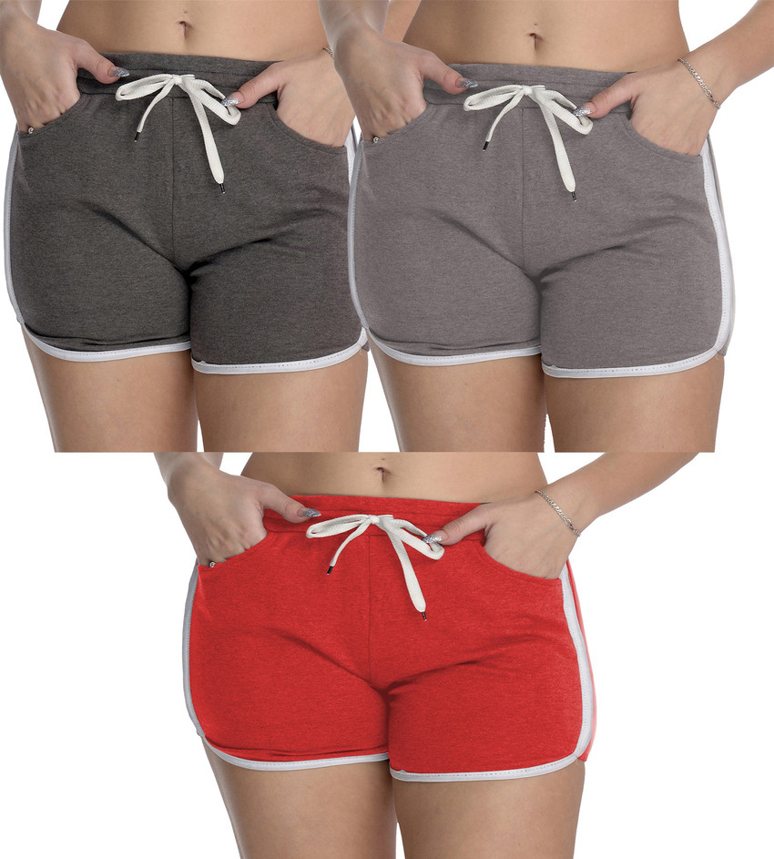 Cotton shorts hotsell for womens flipkart