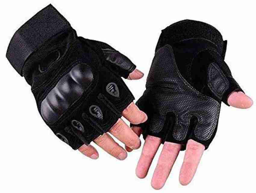 LJCUTE Winter Fingerless Fishing Gloves for Men & India
