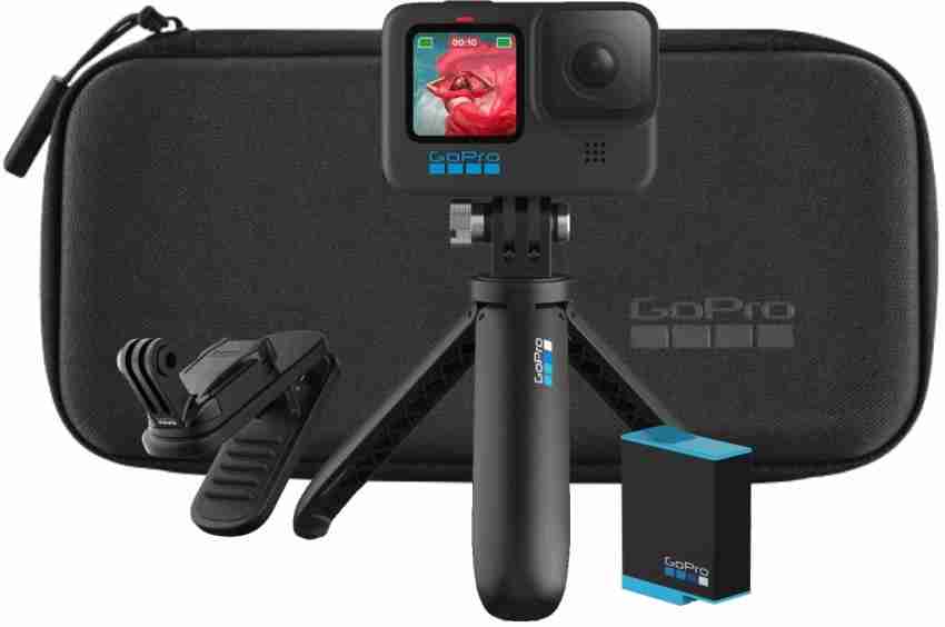 GoPro HERO9 Black Premium Bundle SanDisk Extreme Pro 64GB microSD Memory  Card, Spare Battery, Underwater Housing, Carrying Case, & Much More 