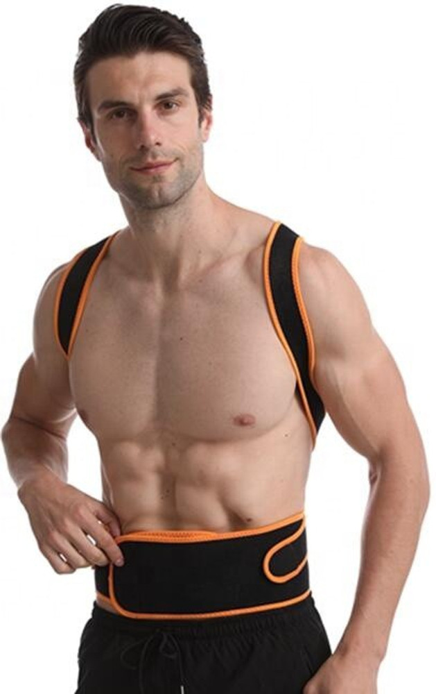 PLOVO Posture Corrector belt for men Back Brace for summer FREE