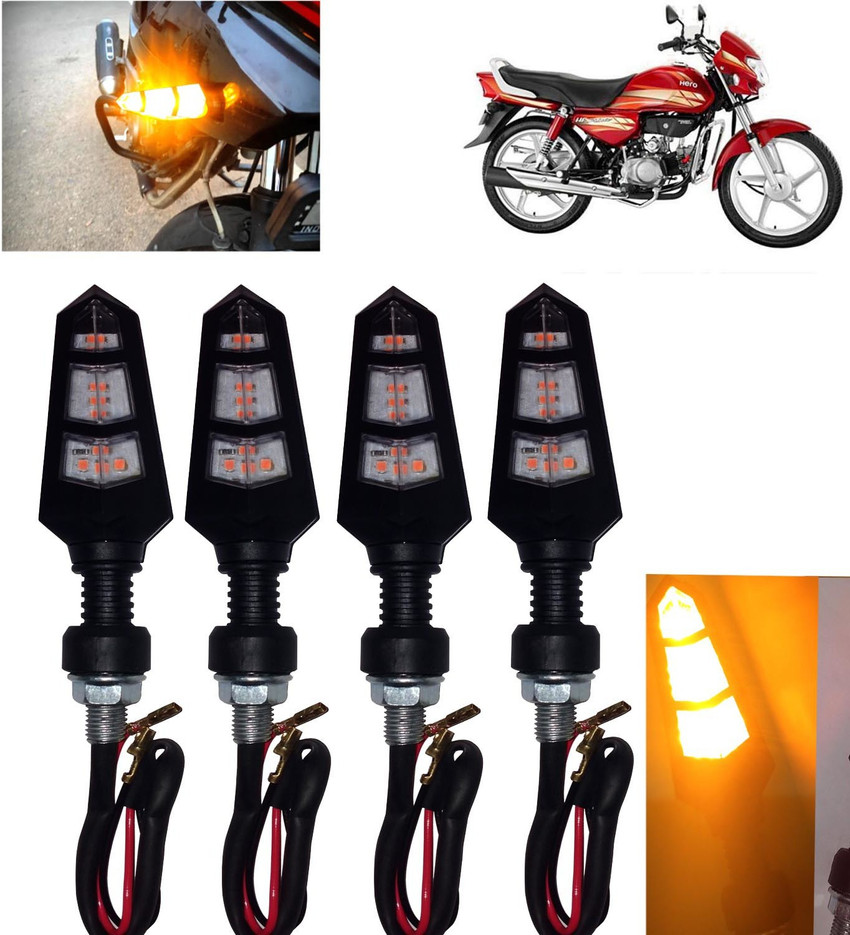 DvineAutoFashionZ Front Rear Side LED Indicator Light for Hero