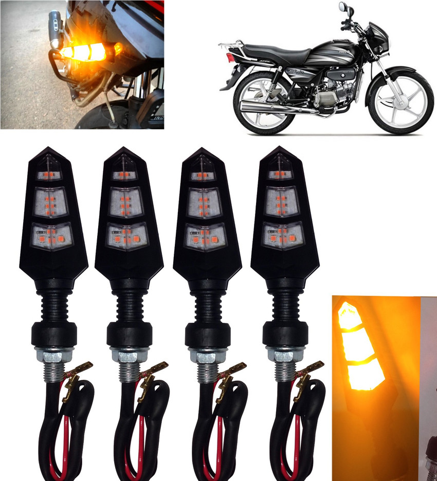 DvineAutoFashionZ Front Rear Side LED Indicator Light for Hero