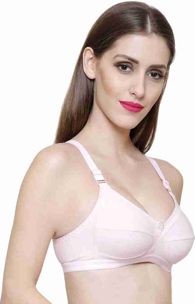 BRABRA Comfortable Full Coverage Non paded Bra For Women Women Full  Coverage Non Padded Bra - Buy BRABRA Comfortable Full Coverage Non paded Bra  For Women Women Full Coverage Non Padded Bra