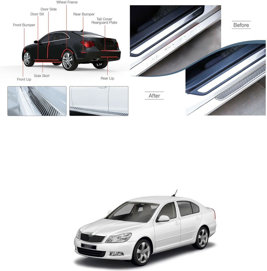 XZRTZ Car door bumper sill Protection Anti Collision Strip Rubber