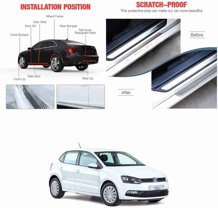 Vw polo side door protector deals
