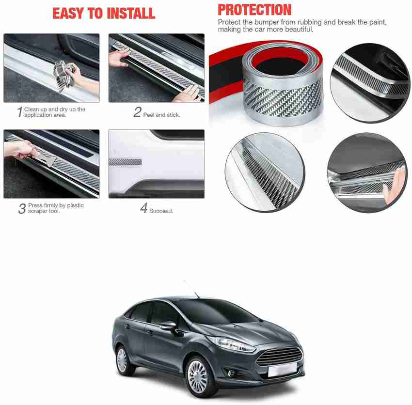 PRTEK Plastic Car Bumper Guard Price in India Buy PRTEK Plastic