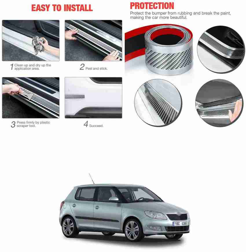 Skoda fabia bumper protector hot sale