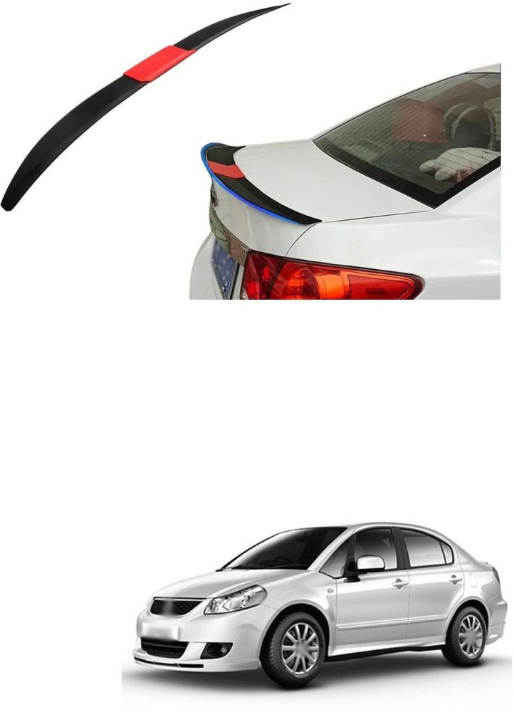 Car Rear Roof Lip Spoiler Strip ABS Material Rear Bumper Lip
