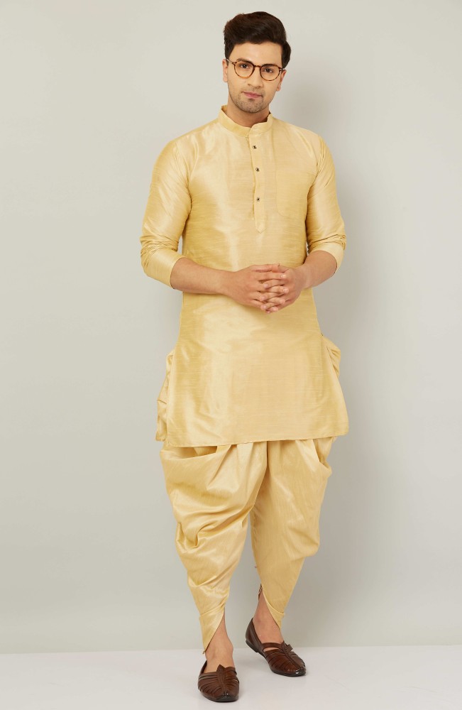 ETHNICERA Men Kurta Dhoti Pant Set Buy ETHNICERA Men Kurta Dhoti