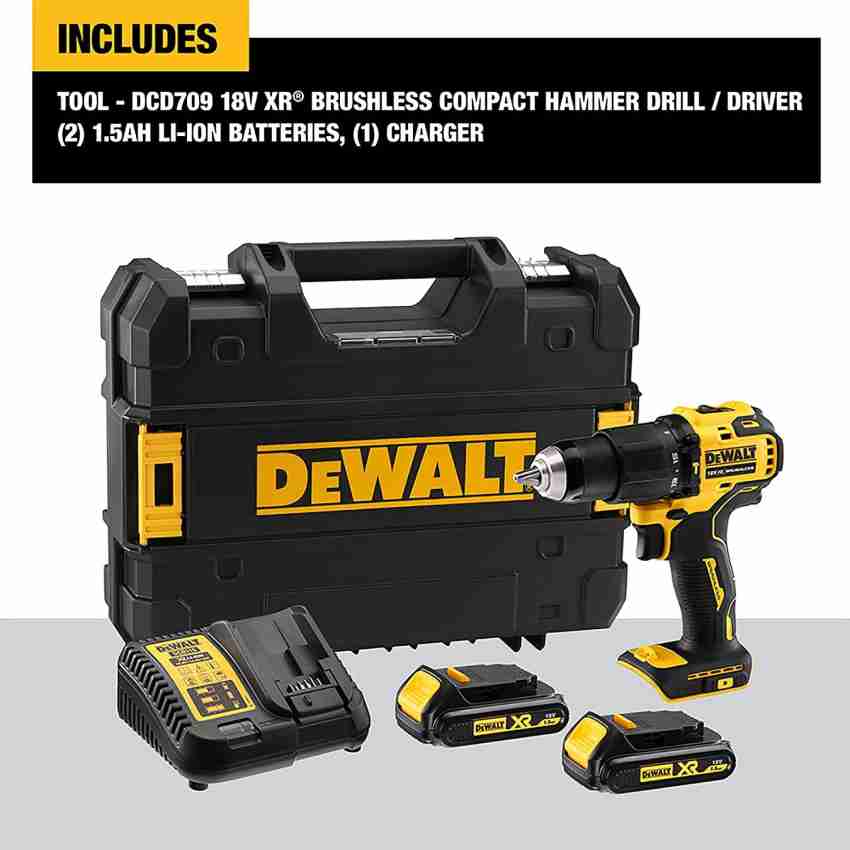 DEWALT DCD709S2T DCD709S2T QW Hammer Drill Price in India