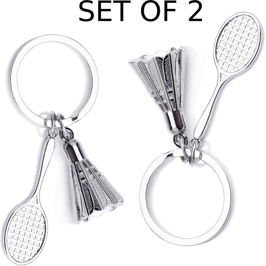Kolo set of 2 badminton keychain for bike car bag Key Chain Price in India Buy Kolo set of 2 badminton keychain for bike car bag Key Chain online at Flipkart