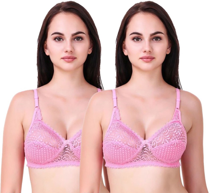 Front open bra combo pack of 3