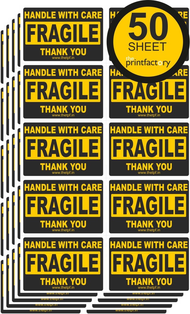 fragile label printable