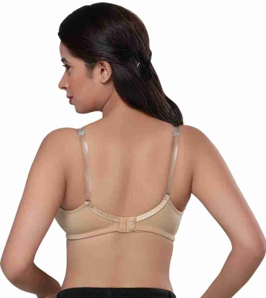 Buy Lovable Women's Cotton Semi Silk Seamless With Embroidered Non-Padded  Full Coverage Everyday Use Pushup Bra (White_Size-42C) Online at Best  Prices in India - JioMart.