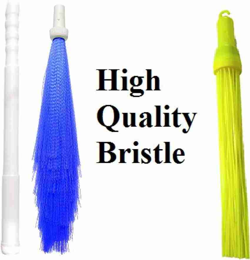 BARBYAM Plastic Color Broomstick Dustpan Phool Kharata Jhadu, Long Bathroom  Broom Plastic Wet and Dry Broom Price in India - Buy BARBYAM Plastic Color  Broomstick Dustpan Phool Kharata Jhadu, Long Bathroom Broom