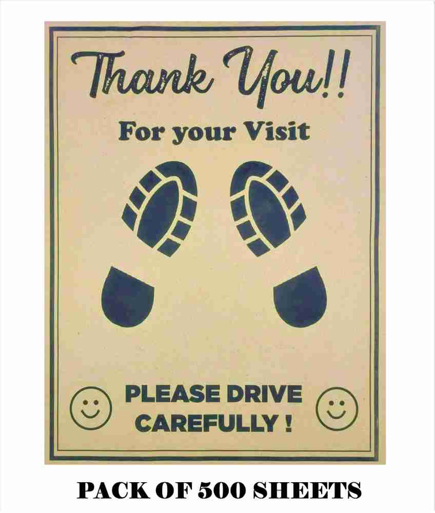 Disposable paper online floor mats