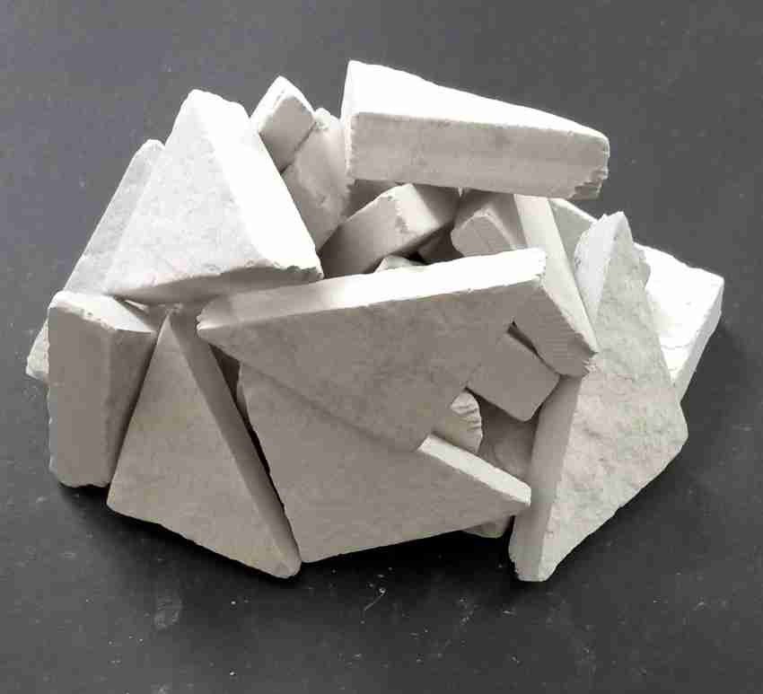 White Slate Pencils GRADE A FINE THICK - Natural Lime Stone