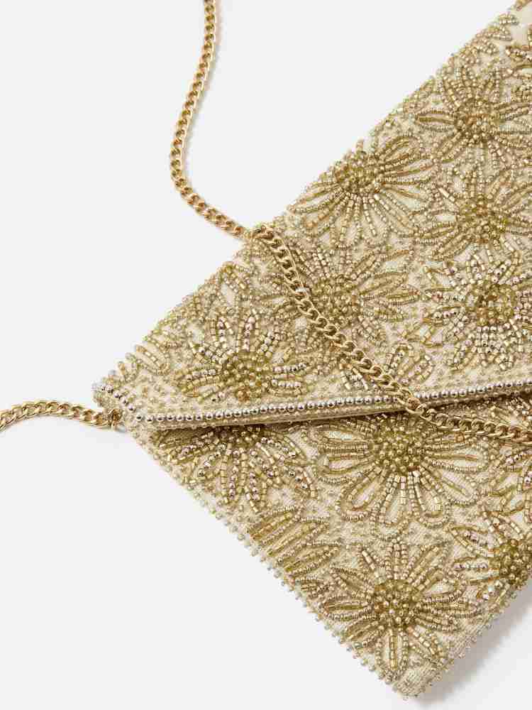 Accessorize sale gold clutch