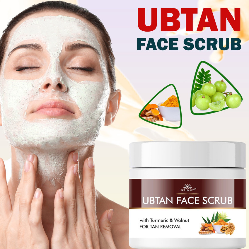 Face hot sale scrubber cream