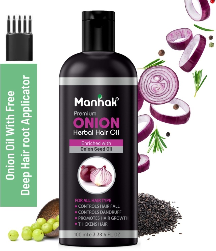 Phillauri Black Seed Onion Hair Oil - WITH COMB APPLICA(August 2023-Flipkart  Today Sale Offer ) | Roobai