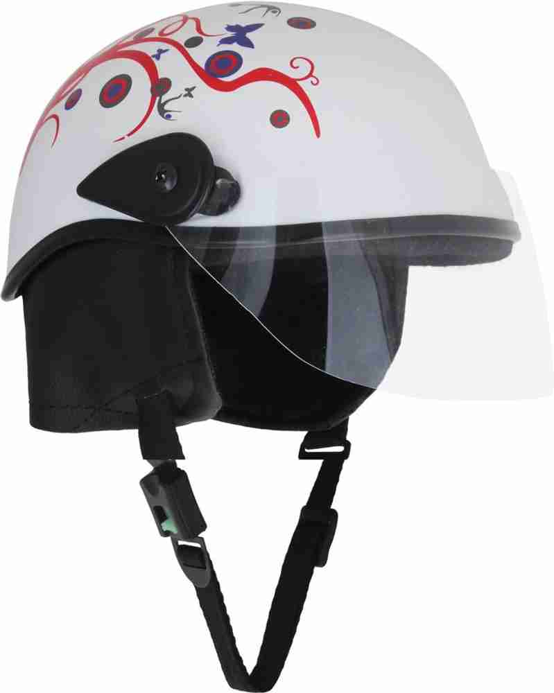 Sage square scooty half helmet 2025