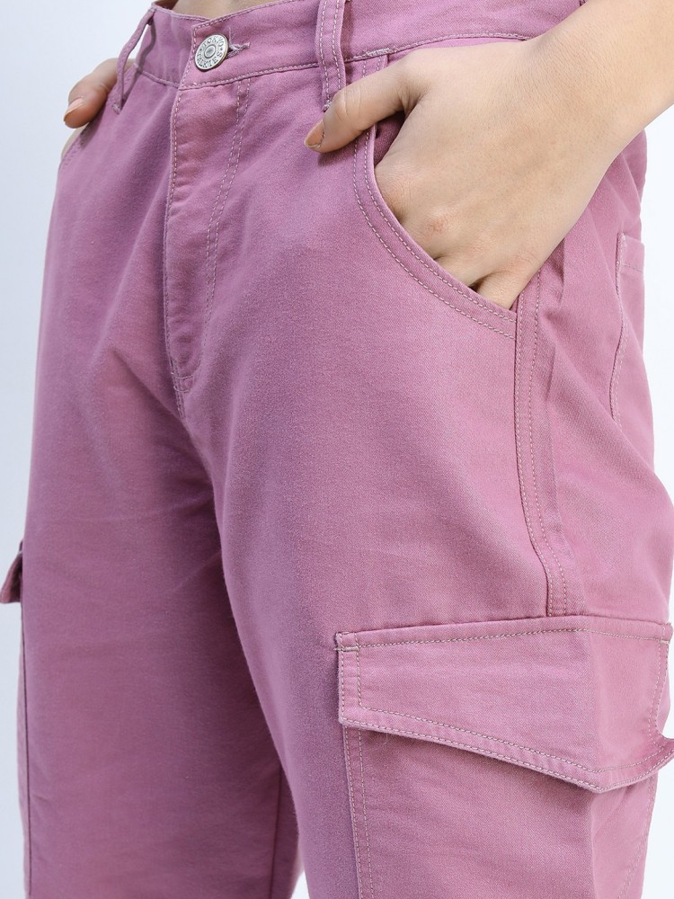 Tokyo Talkies Jogger Fit Women Pink Jeans - Buy Tokyo Talkies