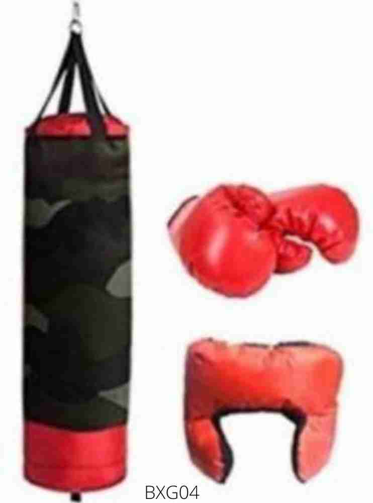 APR ZONE Junior Boxing Set Punching Bag Gloves Headgear