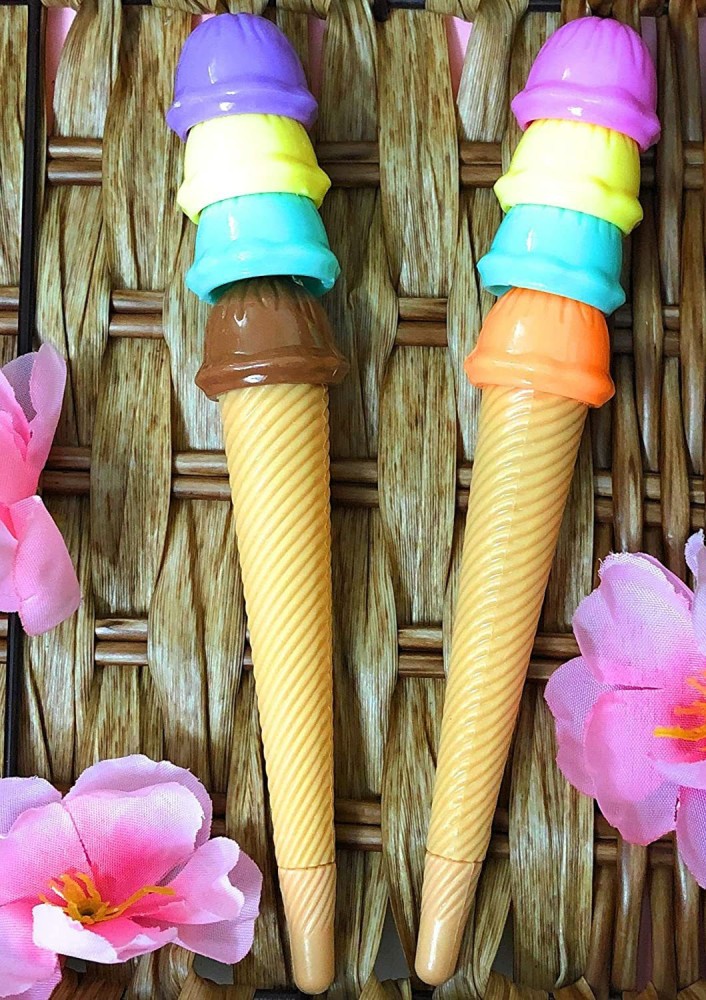 F1RSTLY Ice Cream Softy Cone Gift Pens Pack of 2 for School Office for Girls  Boys Gel Pen - Buy F1RSTLY Ice Cream Softy Cone Gift Pens Pack of 2 for  School