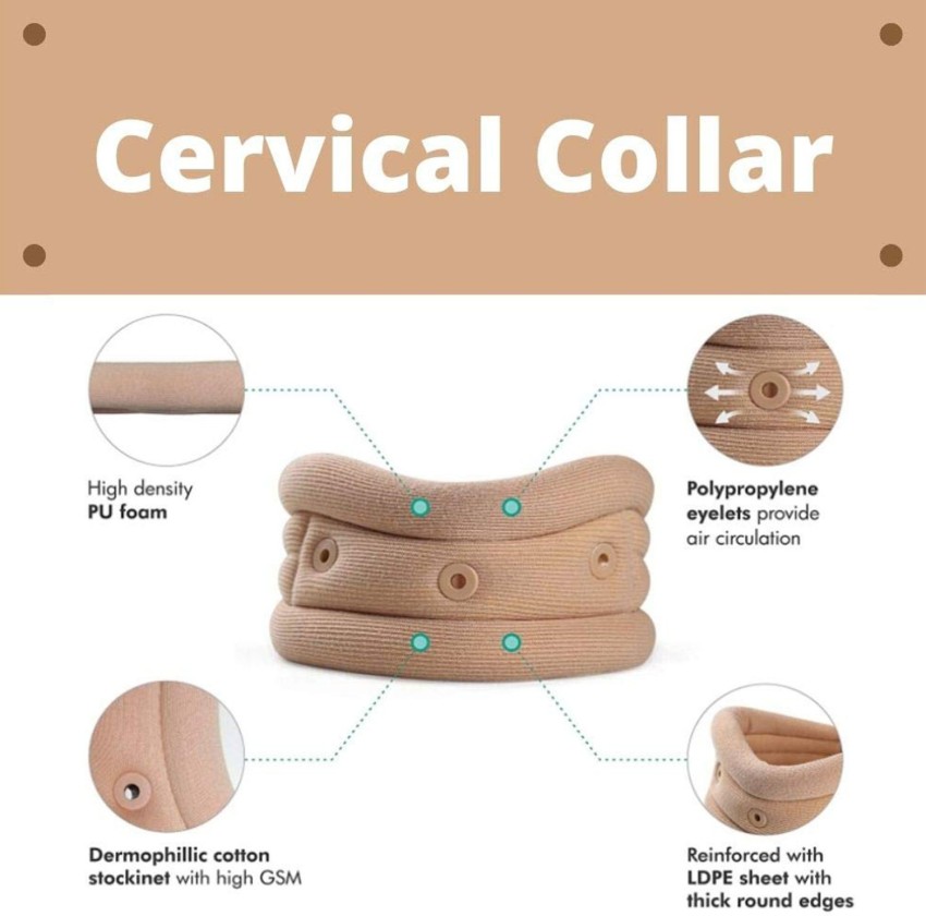 Soft cervical coller neck pain relief L GREY Neck Support Neck Braces &  Collars at Rs 150, Muradnagar