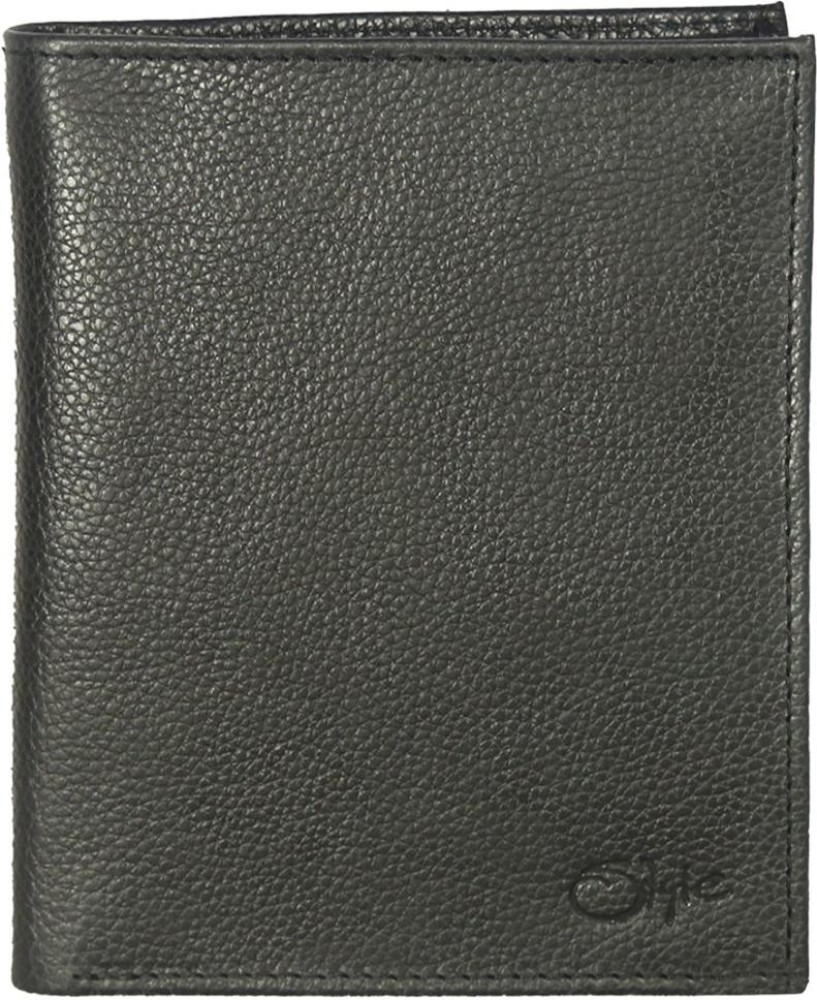 Leather Passport Holder Travel Bifold Wallet For Men