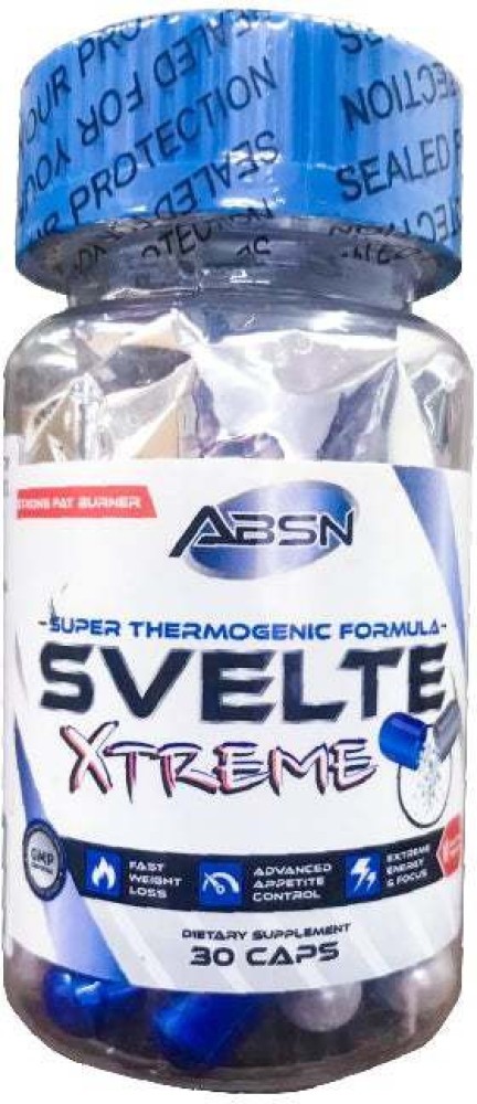 ABSN Svelte Xtreme Fat Burner 30 capsules Price in India Buy