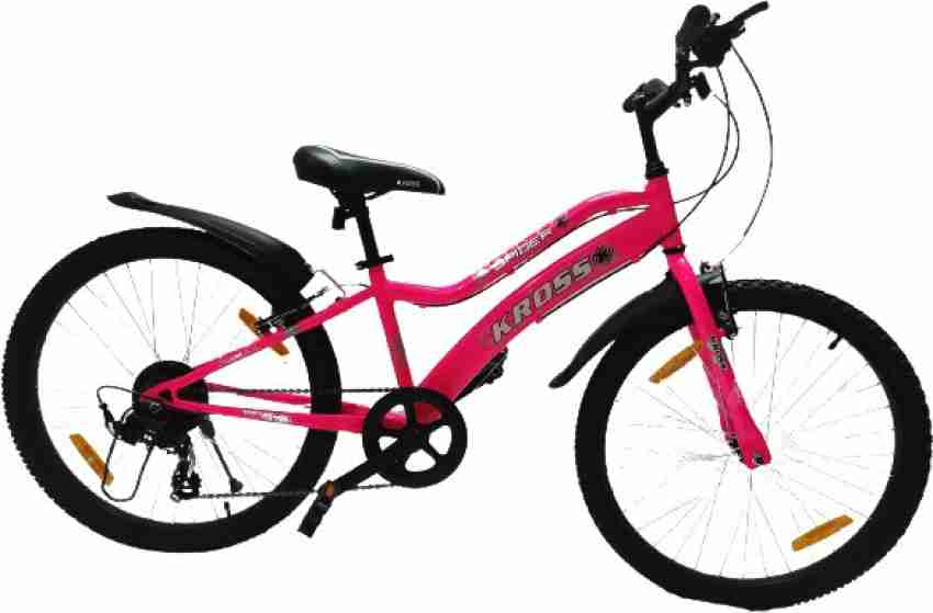 Girls pink best sale 24 inch bike