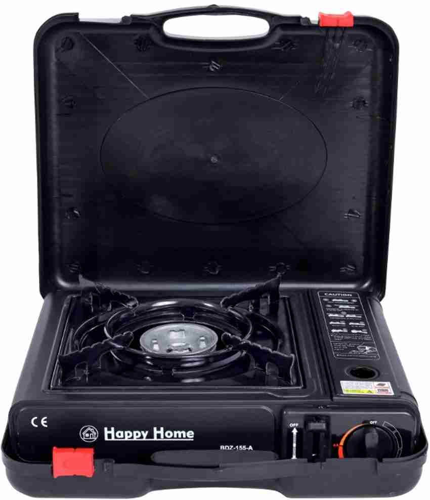 NELUXE Portable Backpacking Gas Stove Single Burner Carrying Case