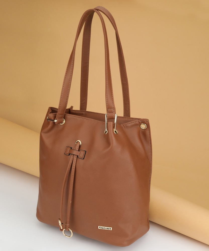 Fastrack leather store bag price