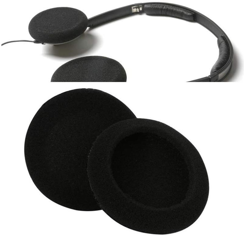 SYGA 4 Pairs Replacement Ear Cushion Pads Earpads Cover for Earphone Headphones 60mm Over The Ear Headphone Cushion