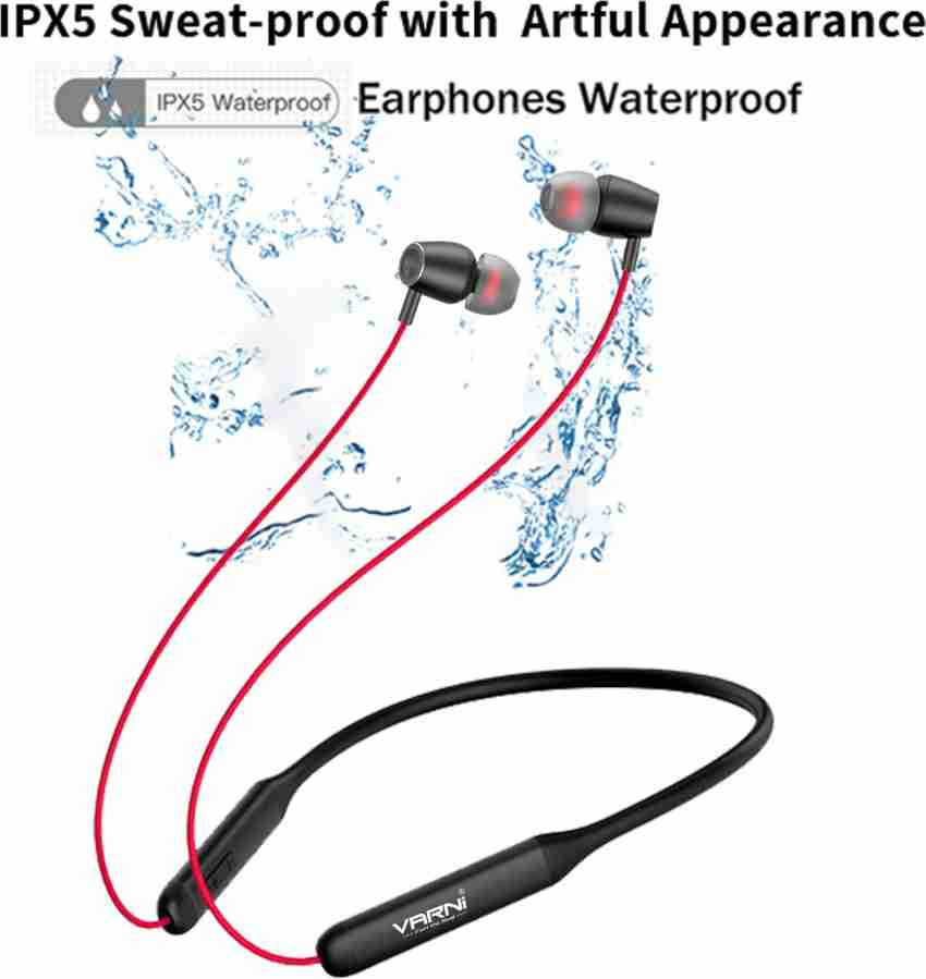 Varni A30 Extra Bass 30 Hours Playtime Bluetooth Neckband