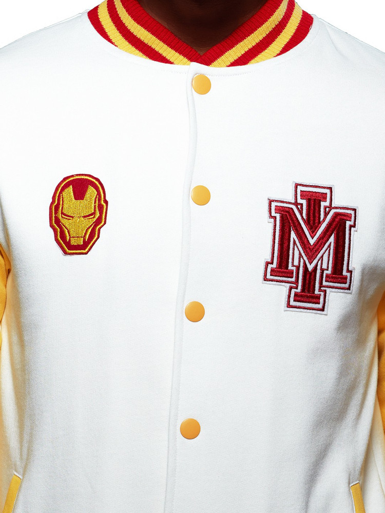 Iron man varsity jacket hot sale