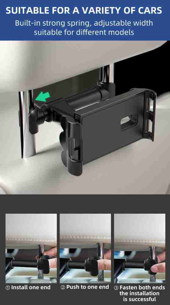 DUDAO 360° Rotating Car Back Seat Headrest tablet & Mobile